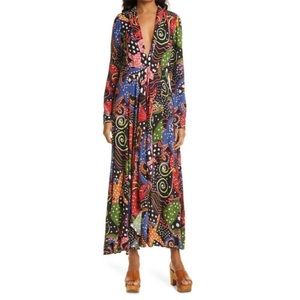 Farm Rio under the sea maxi dress